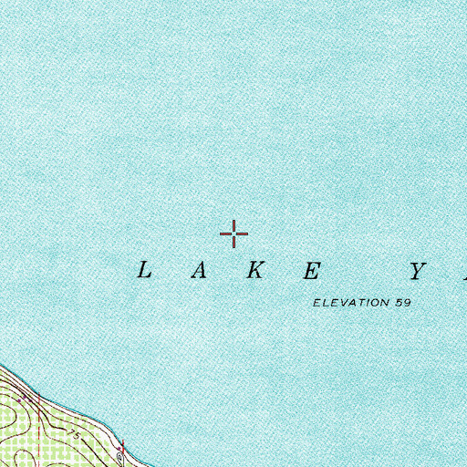 Topographic Map of Lake Yale, FL