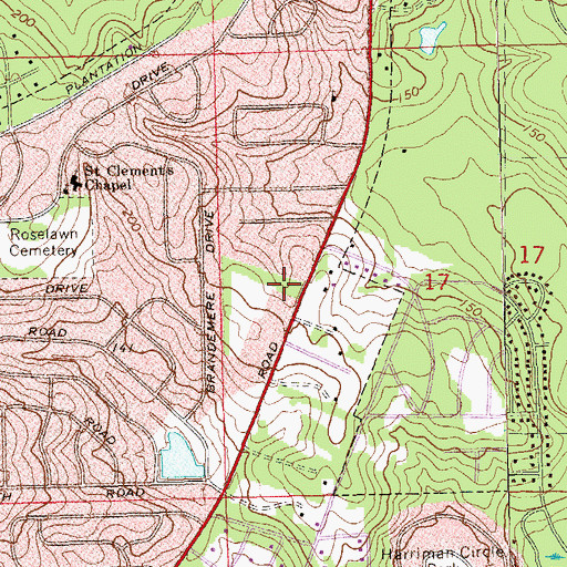 Topographic Map of La Petite Academy, FL