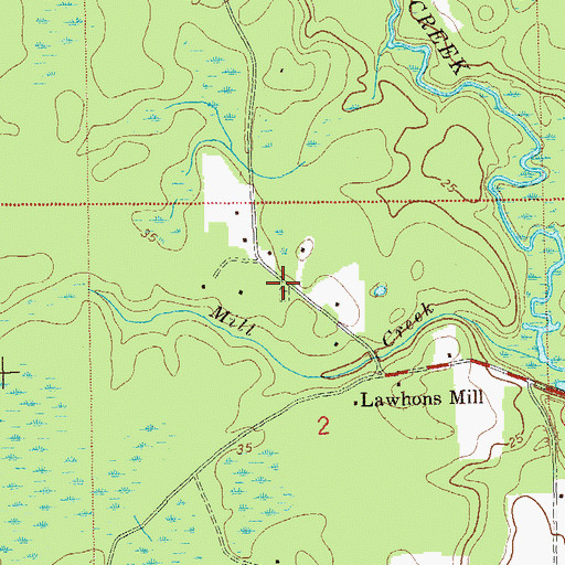 Topographic Map of Pelt Cemetery, FL