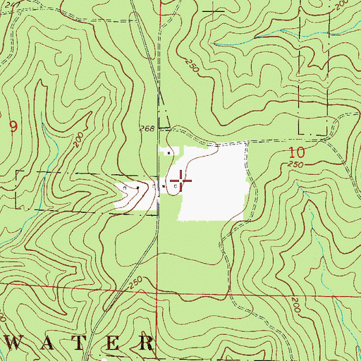 Topographic Map of Santa Maria, FL