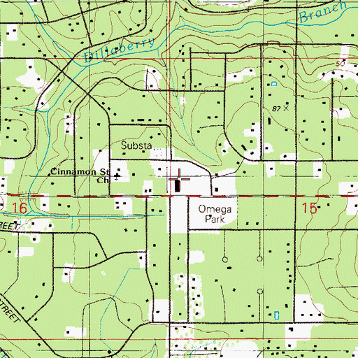 Topographic Map of The Church of Jesus Christ of Latter Day Saints, FL