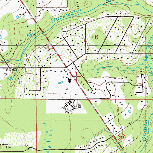 Topographic Map of North Florida Christian Academy, FL
