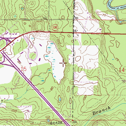 Topographic Map of Sailor Hole (historical), FL