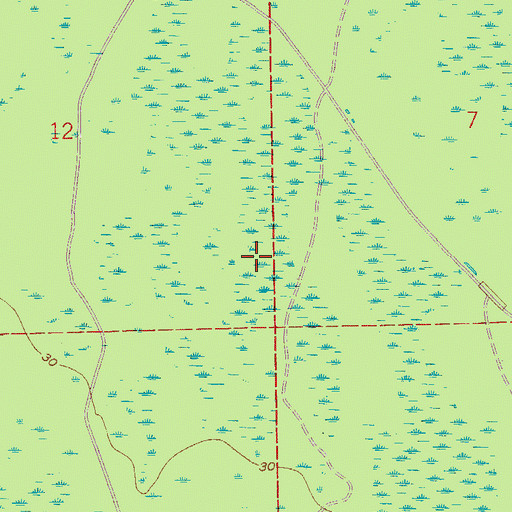 Topographic Map of Daytona Beach Community College - Mary Karl Memorial Library, FL
