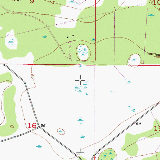 Topographic Map of Fort Gardner (historical), FL