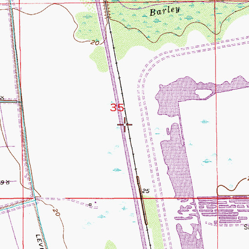 Topographic Map of L-65 Canal, FL