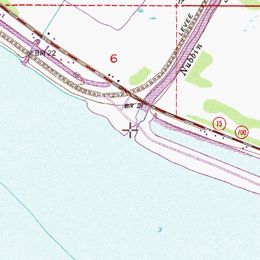 Topographic Map of Nubbin Slough, FL
