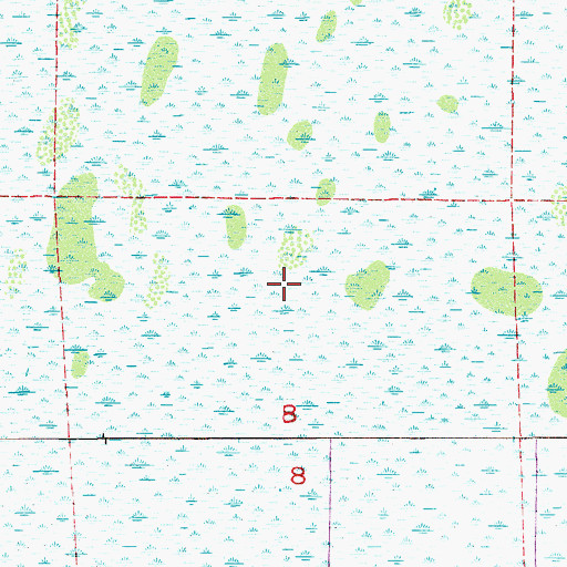 Topographic Map of Vero Beach Senior High School, FL