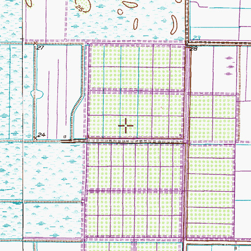 Topographic Map of MacWilliam Park, FL