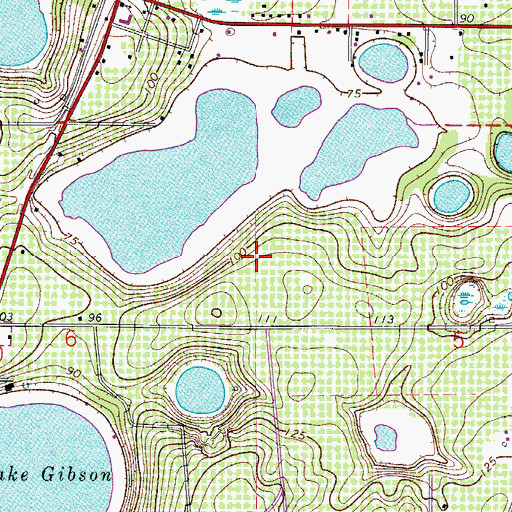 Topographic Map of Confer, FL