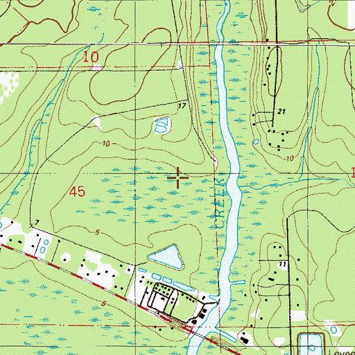 Topographic Map of Colee, FL
