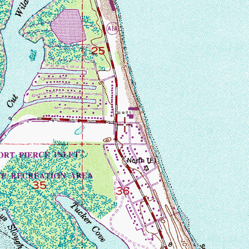 Topographic Map of Towne South Plaza, FL