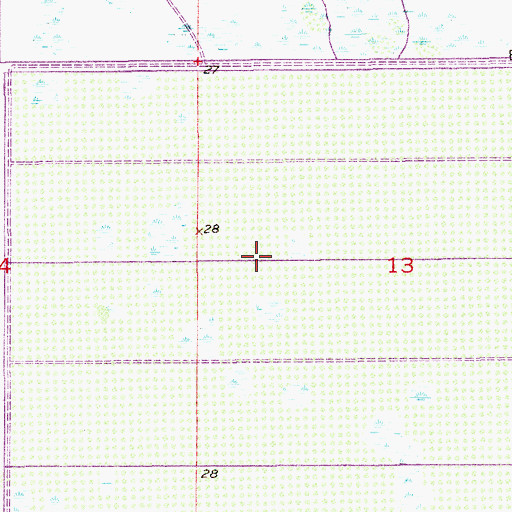 Topographic Map of Martin County, FL