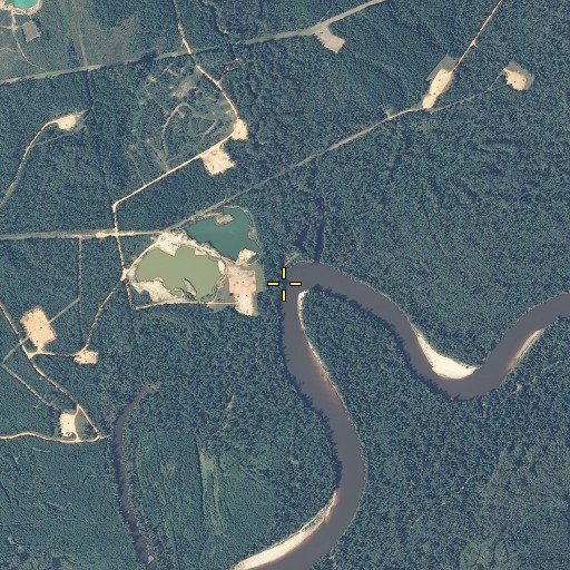 Aerial/Satellite Image of Conecuh River, FL