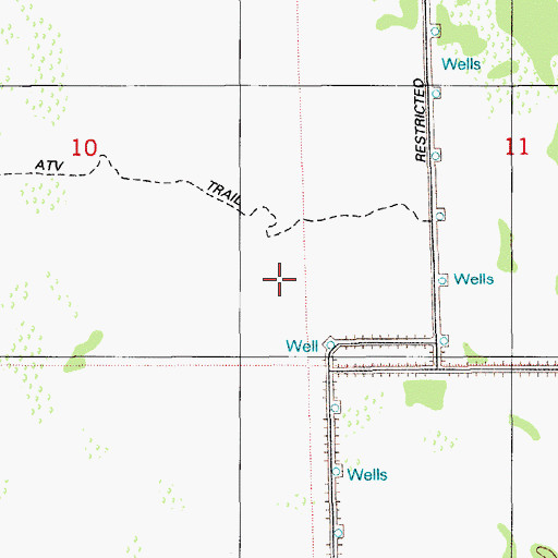 Topographic Map of WFBA-AM (Miami), FL