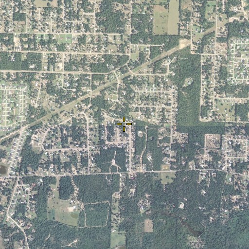 Aerial/Satellite Image of WEGS-FM (Milton), FL