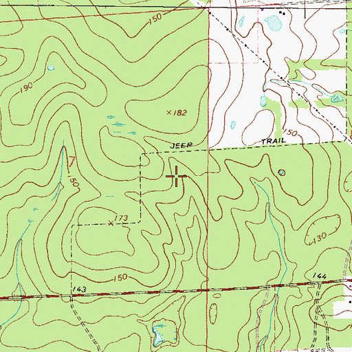 Topographic Map of WYIM-TV (Ocala), FL