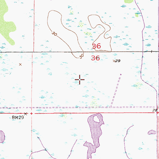 Topographic Map of WPBF-TV (Tequesta), FL