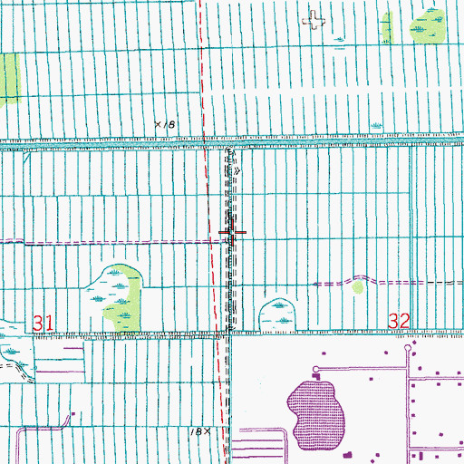 Topographic Map of Snow Heliport, FL
