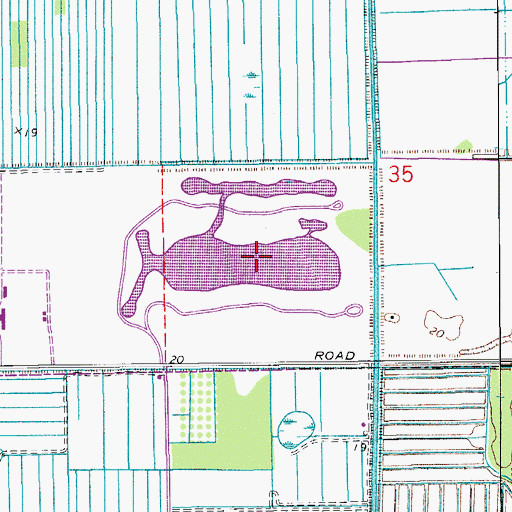 Topographic Map of Le Lac Heliport, FL