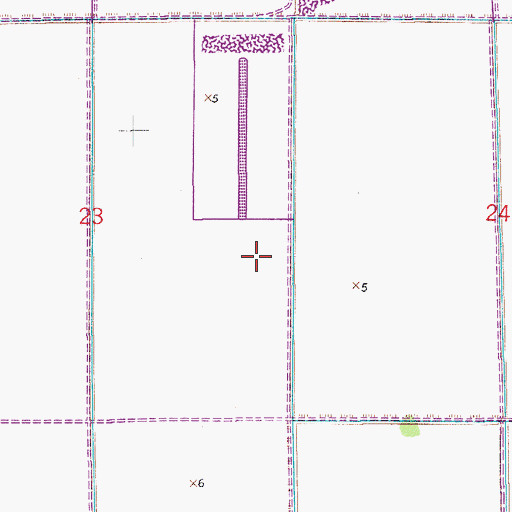 Topographic Map of Saints Airfield (historical), FL
