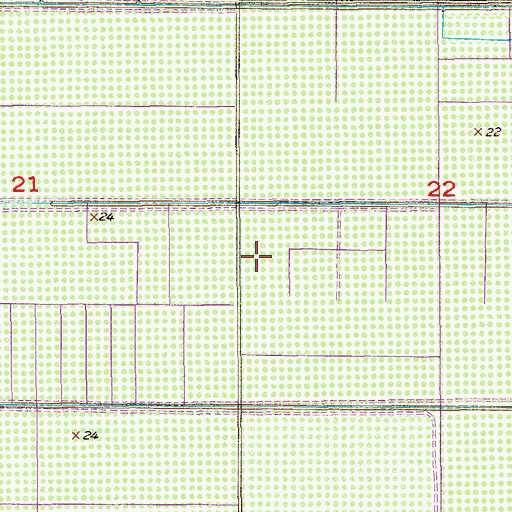 Topographic Map of Southeastern Airport, FL