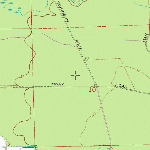 Topographic Map of Revels Strip (historical), FL