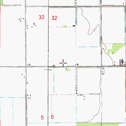 Topographic Map of Tater Farms Strip, FL