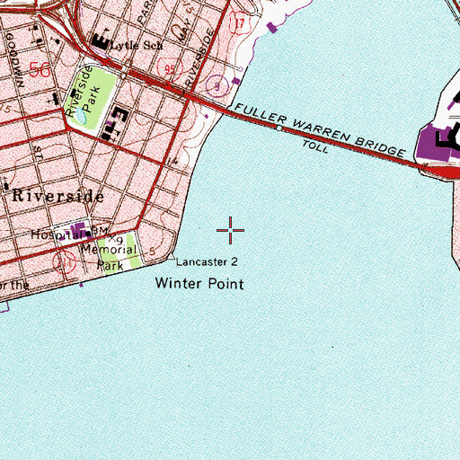 Topographic Map of FPC Heliport, FL