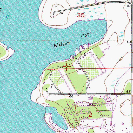 Topographic Map of Stout Airport, FL