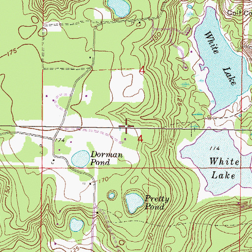 Topographic Map of Wings n Sunsets LLC Airport, FL