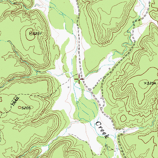 Topographic Map of Limestone Canyon, AZ