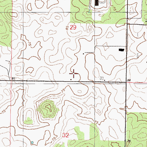 Topographic Map of Eagles Rest Incorporated Heliport, FL
