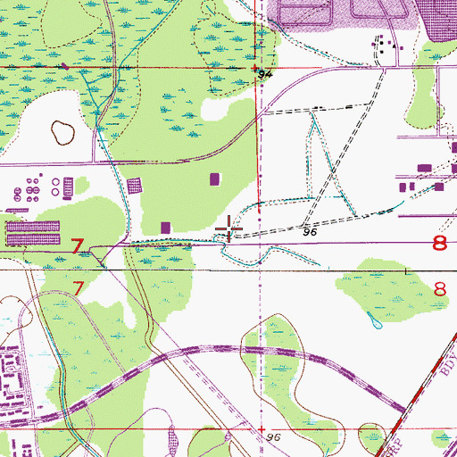 Topographic Map of Meyer Heliport, FL