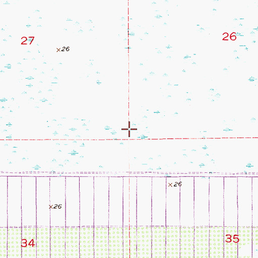 Topographic Map of Southern Fruit Groves Airport, FL