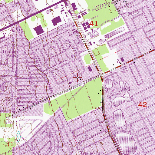 Topographic Map of Doan Heliport, FL