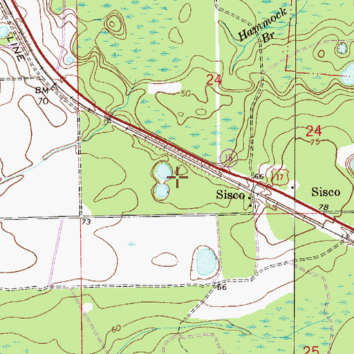 Topographic Map of Lib Field (historical), FL