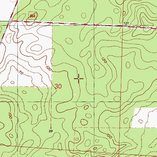 Topographic Map of Wings Field, FL