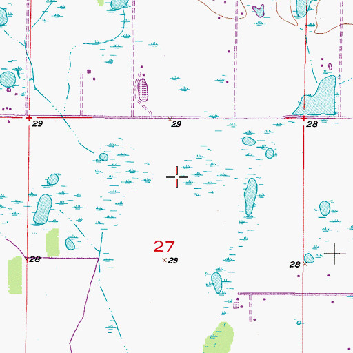 Topographic Map of WFTX-TV (Cape Coral), FL