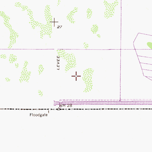 Topographic Map of WAYK-TV (Melbourne), FL