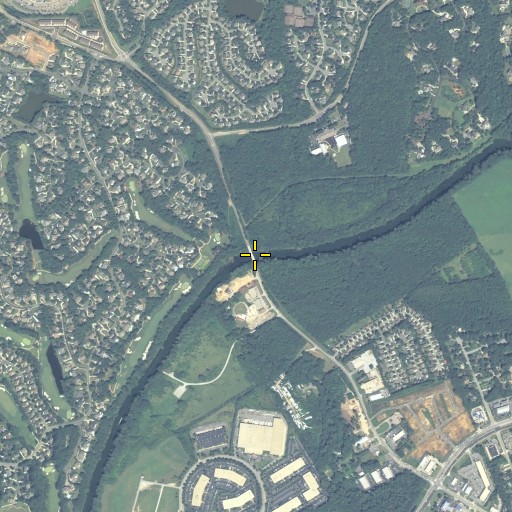 Aerial/Satellite Image of Abbotts Bridge, GA