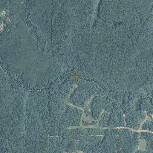 Aerial/Satellite Image of Baker Branch, GA