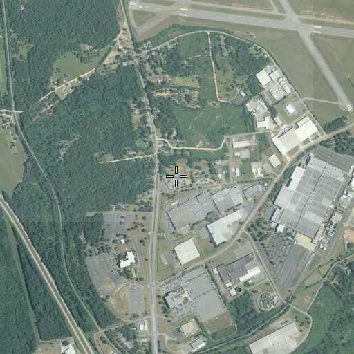 Aerial/Satellite Image of Bernd School, GA