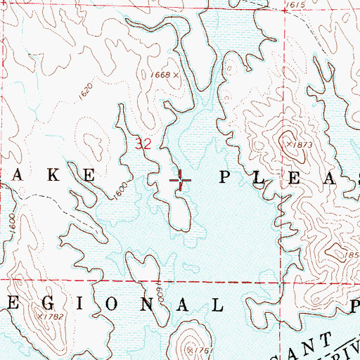 Topographic Map of Coles Wash, AZ