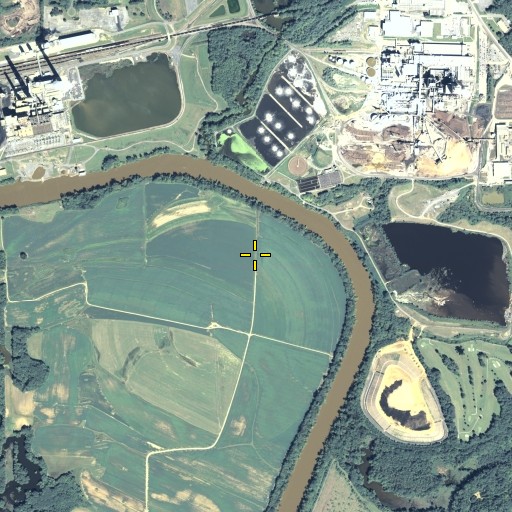 Aerial/Satellite Image of Camp Bend, GA