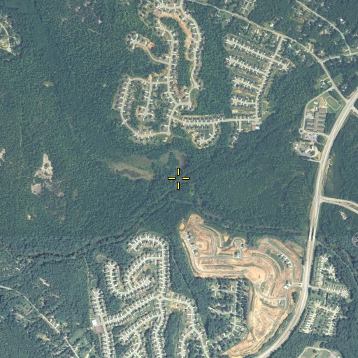 Aerial/Satellite Image of Carr Branch, GA
