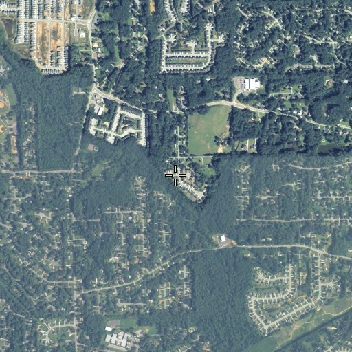 Aerial/Satellite Image of Cater Creek, GA