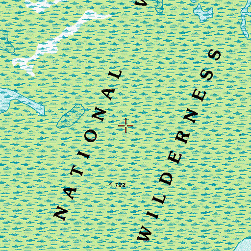 Topographic Map of Charles Island, GA