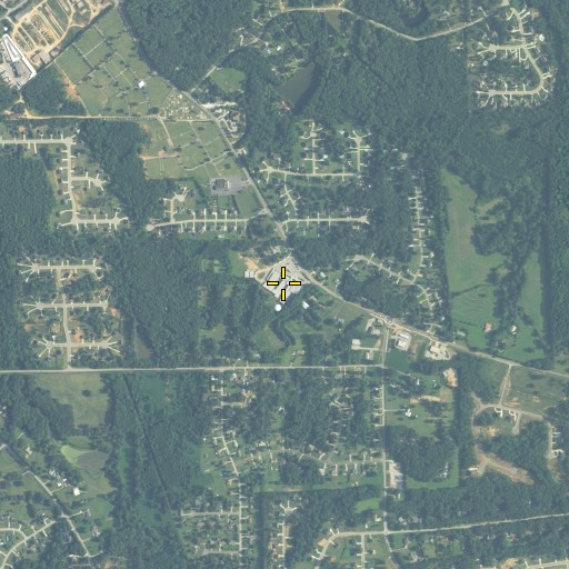Aerial/Satellite Image of Fairview Elementary School, GA