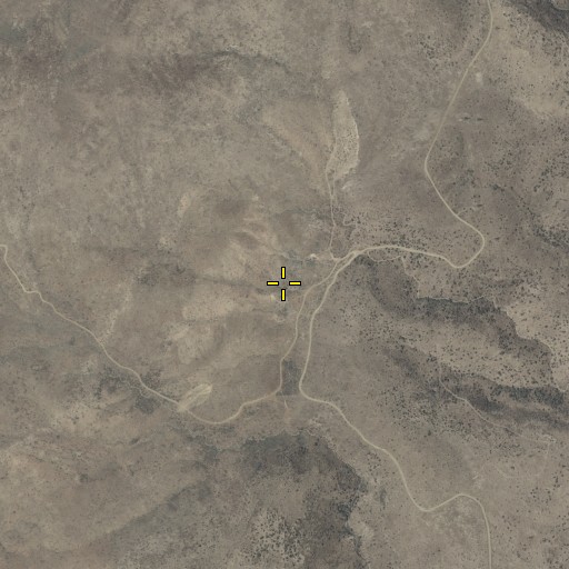 Aerial/Satellite Image of Magazine Spring, AZ